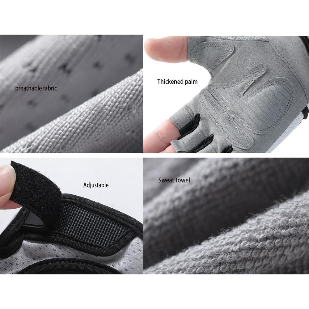 Workout Glove Gym - Vingerloze trainingshandschoenen voor dames Lichtgewicht ademende