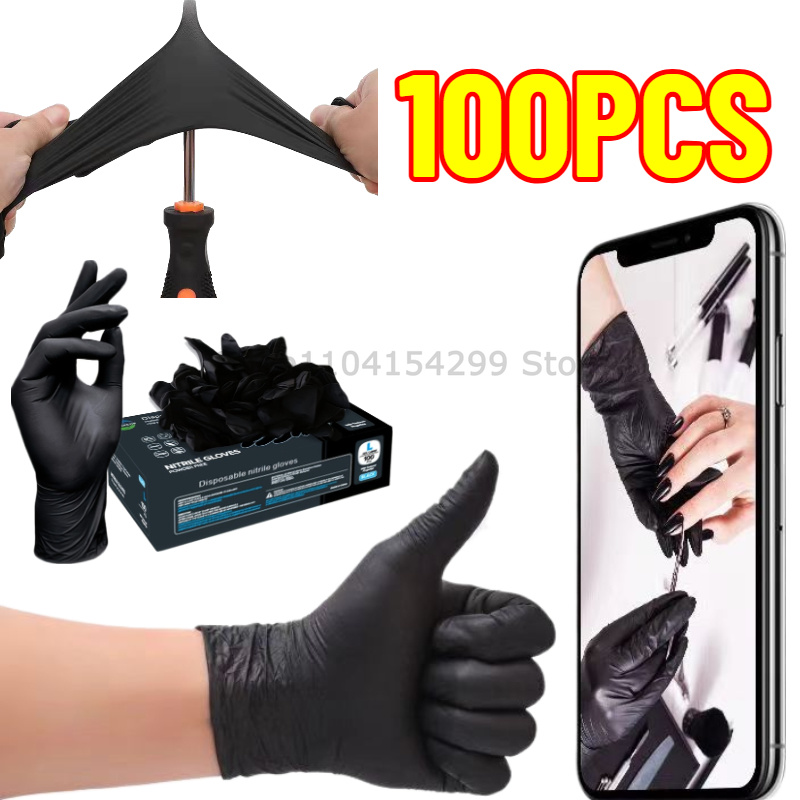 Nitrile Mechanic Glove - Wegwerp nitril waterdichte handschoenen Afwassen Keuken