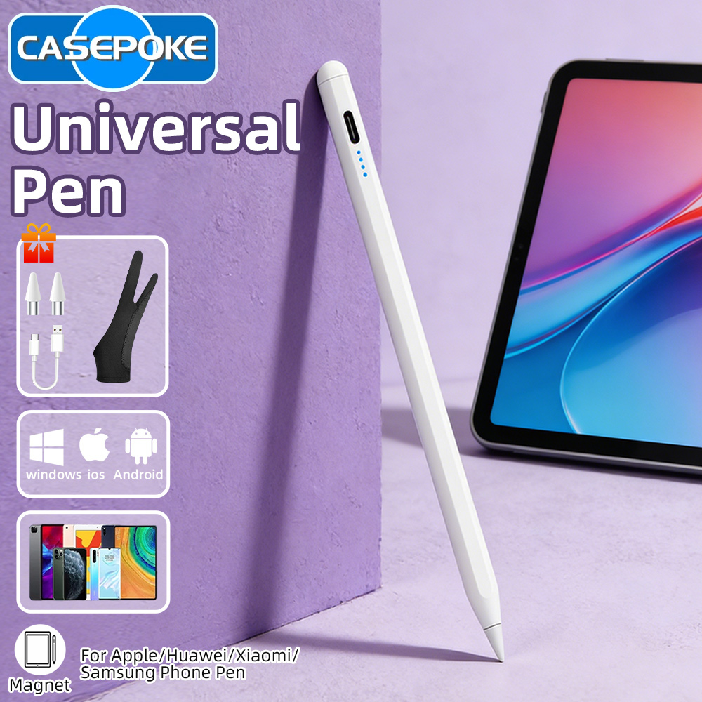 Touchscreen Glove Capacitive - 2026 Universele 4 LED Stylus Pen