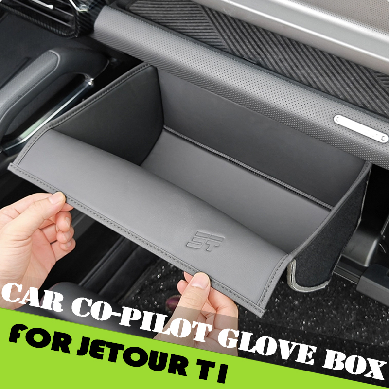 Leather Driving Glove - Auto Co-piloot Handschoenenkastje Fit voor Jetour