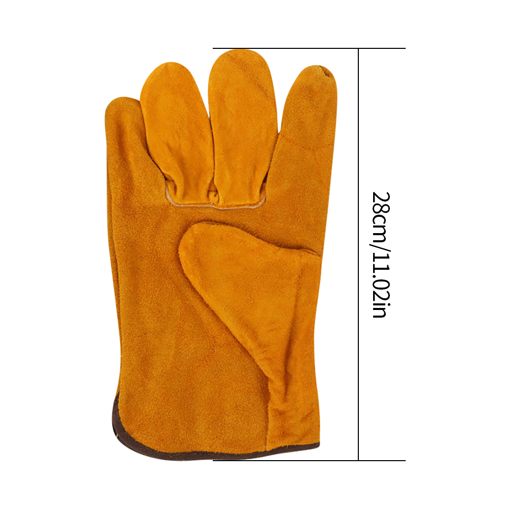 Leather Driving Glove - Werkhandschoenen Bestuurder Jagen Rijden Boerderij Tuin