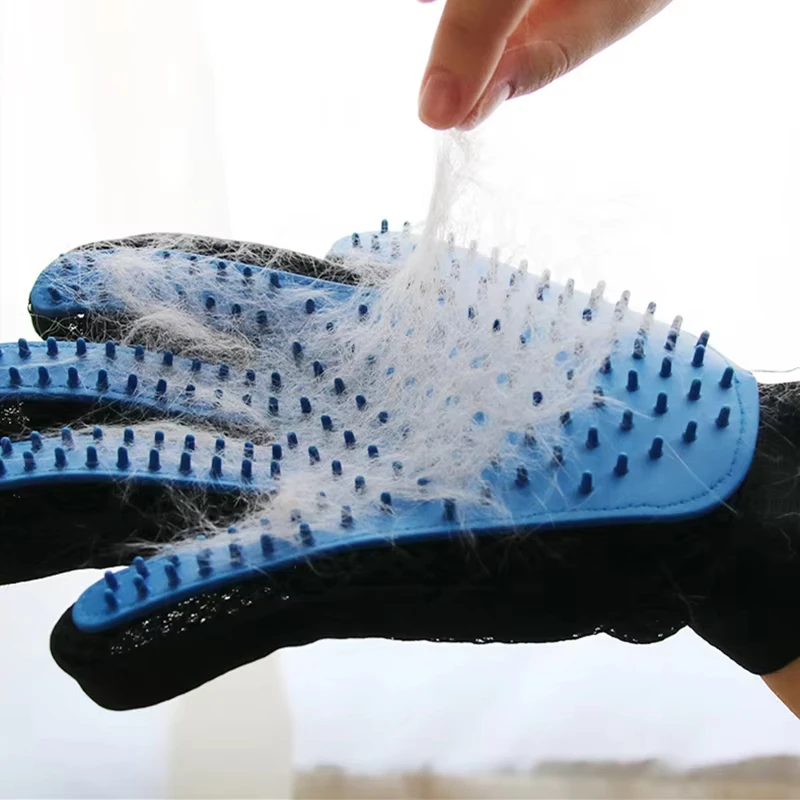 Rubber Glove Cleaning - Huisdierhandschoen Kattenverzorgingshandschoen Kattenhaar Deshedding Borstel Handschoenen