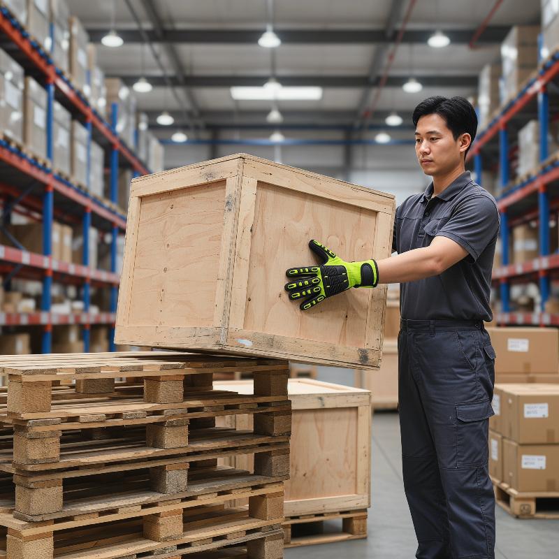 Work Glove Impact - Snijbestendige veiligheidswerkhandschoen, anti-vibratie, anti-impact, oliebestendig, beschermend,