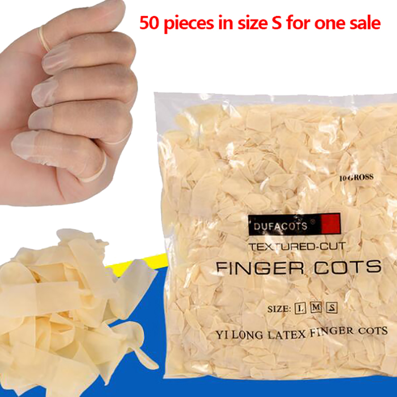 Latex Disposable Glove - Nieuwe 50 stks/pak Wegwerp Latex Vinger
