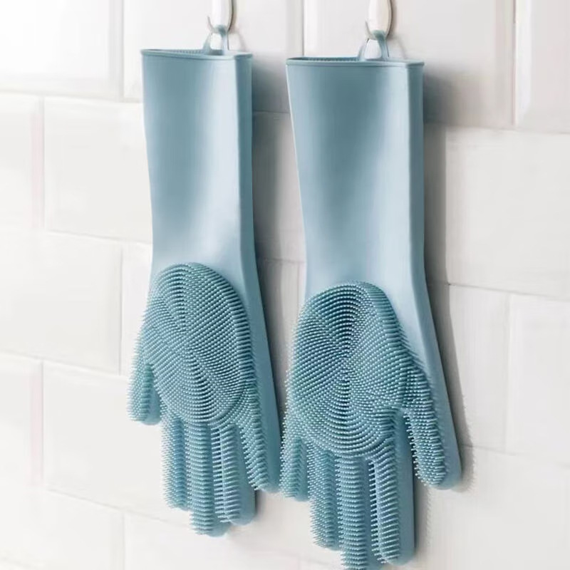 Dish Glove Rubber - Siliconen afwashandschoenen, magische handschoenen, duurzaam, slijtvast,