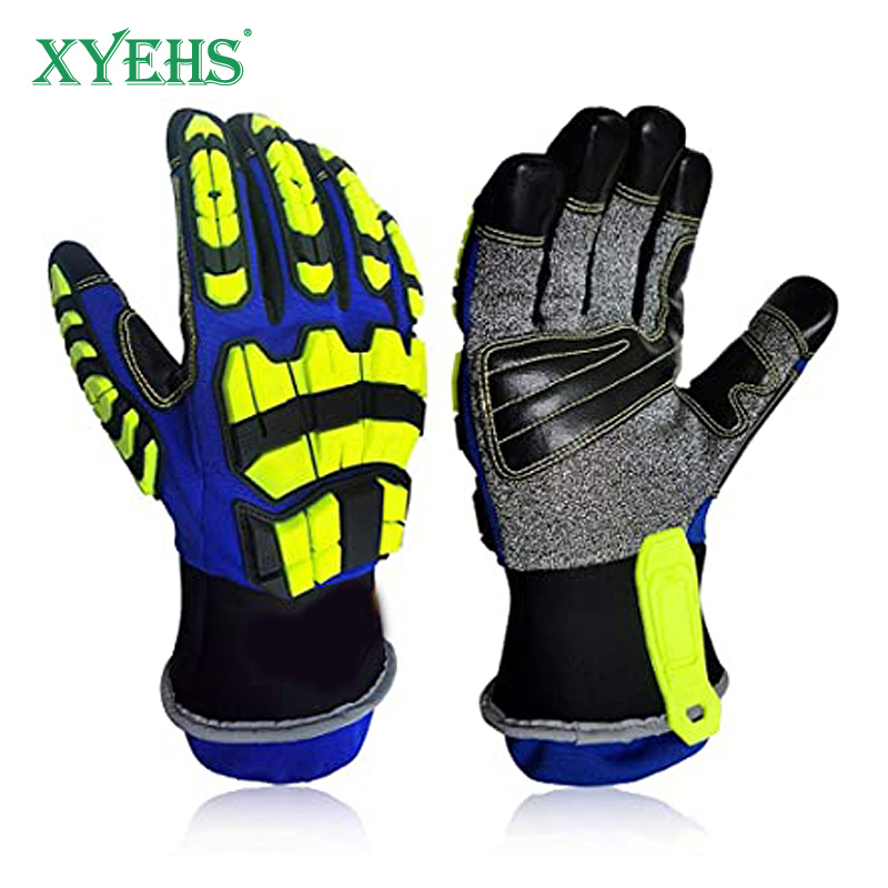 Work Glove Impact - XYEHS ANSI CUT A5 Reddings- en