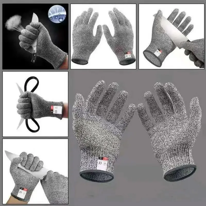 Cut Resistant Glove - Niveau 5 HPPE Anti-Cut Handschoenen Keuken