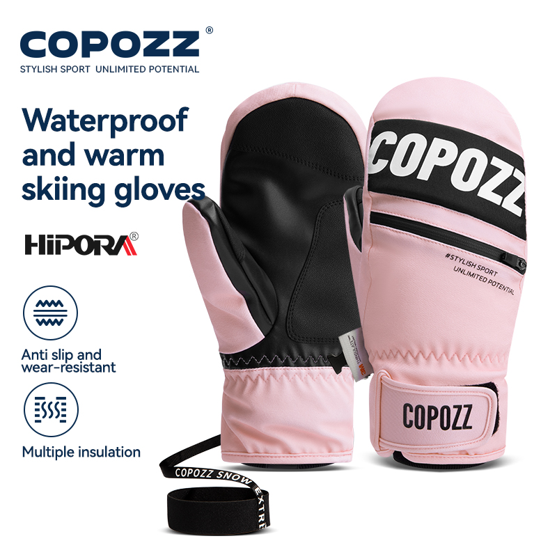 Ski Glove Waterproof - COPOZZ 3M Thinsulate skihandschoenen dames heren