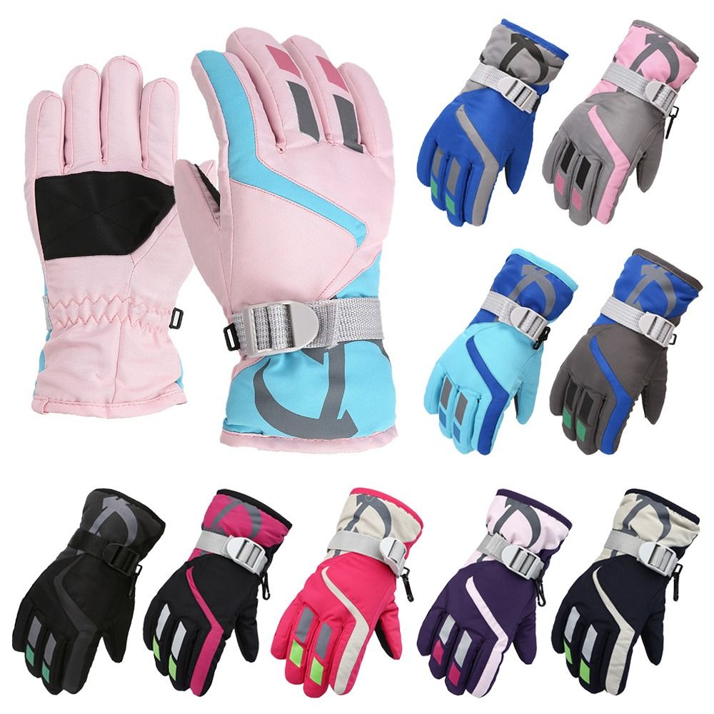 Ski Glove Waterproof - Nieuwe mode winddichte kinderen skihandschoenen antislip