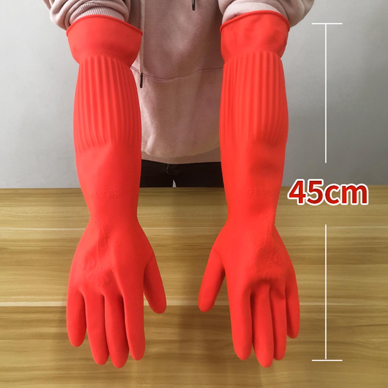 Dish Glove Rubber - 1 paar flexibele comfortabele rubberen schone