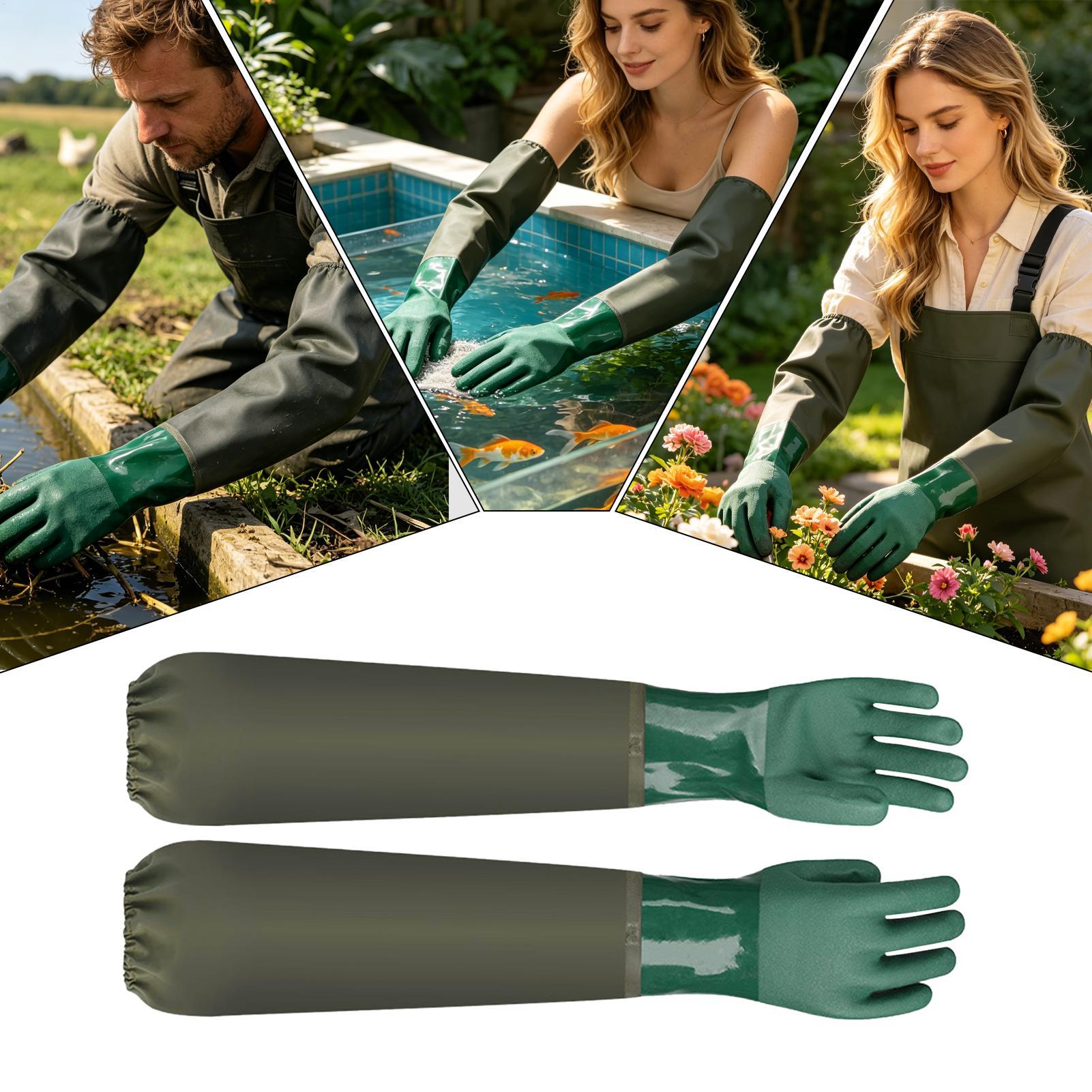 Rubber Glove Cleaning - Waterdichte rubberen handschoenen, duurzaam en resistent,