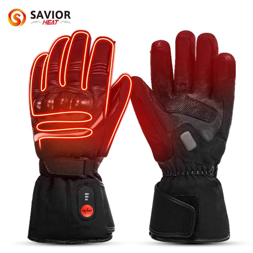 Heat Resistant Glove - Redder Warmte 100% Waterdichte Motorhandschoenen Verwarmde