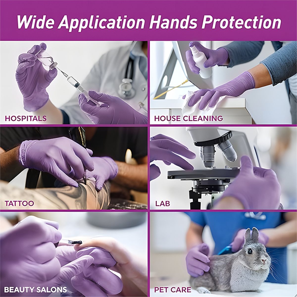 Exam Glove Nitrile - 2026 Nieuwe Tool 100 stuks Nitril