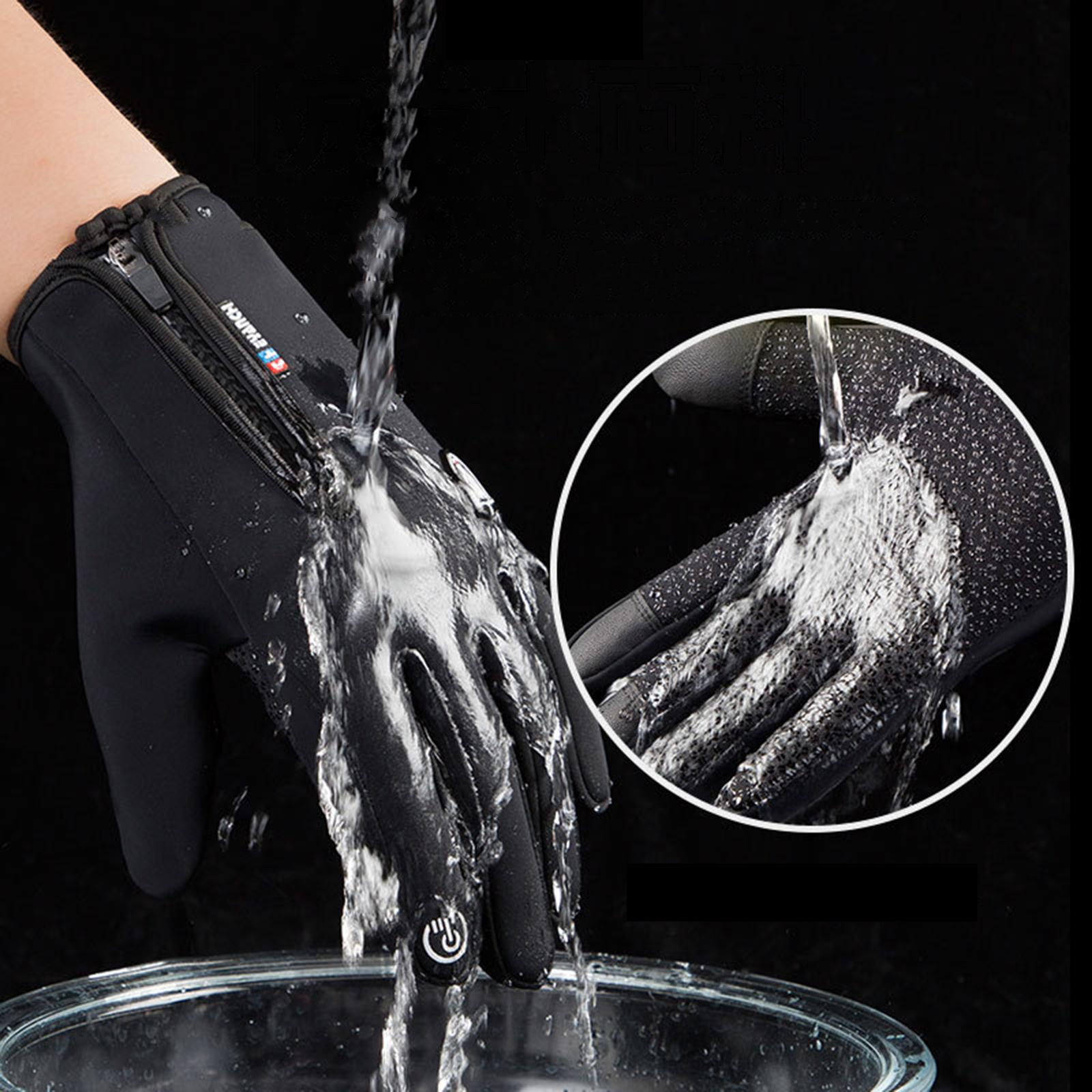 Winter Glove Insulated - Winddichte snowboardhandschoenen Warmte-isolerende fietshandschoen voor motorfietsen,