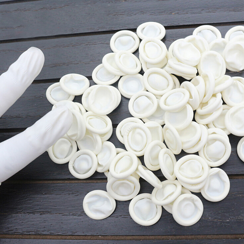 Latex Disposable Glove - 20/100 stuks wegwerp latex rubberen vingerbedjes