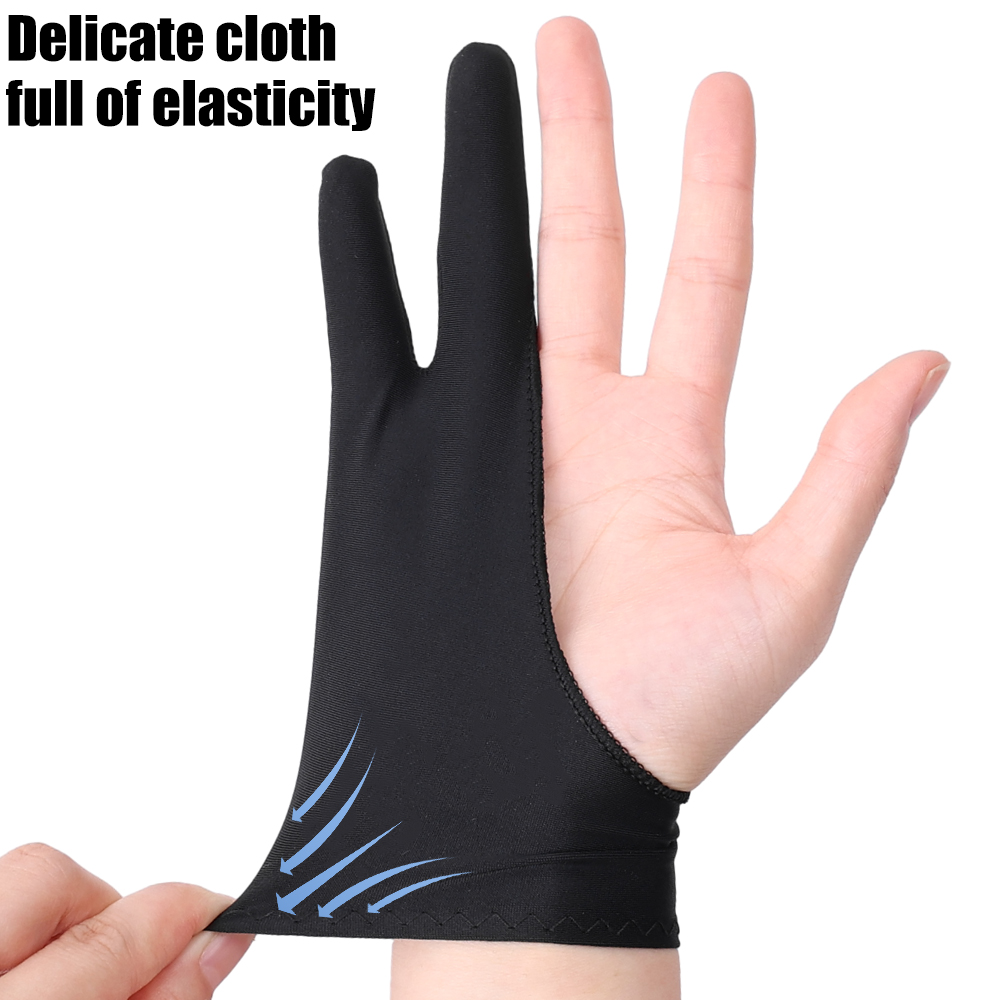 Touchscreen Glove Capacitive - Tekenhandschoen Palm Rejection Handschoenen met twee