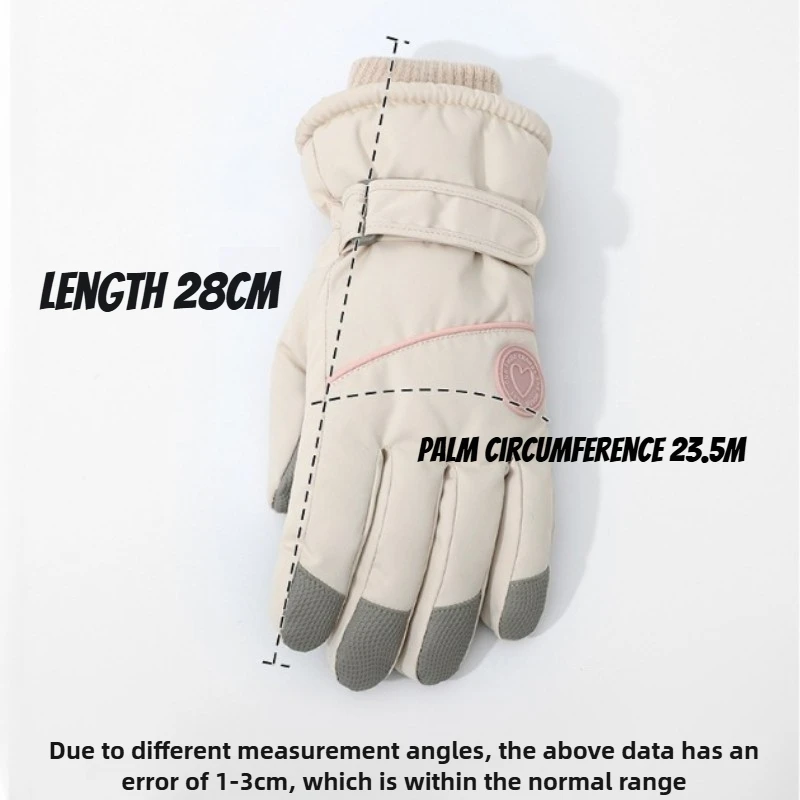 Winter Glove Insulated - Winterskihandschoenen met fleecevoering Verdikte geïsoleerde handschoenen