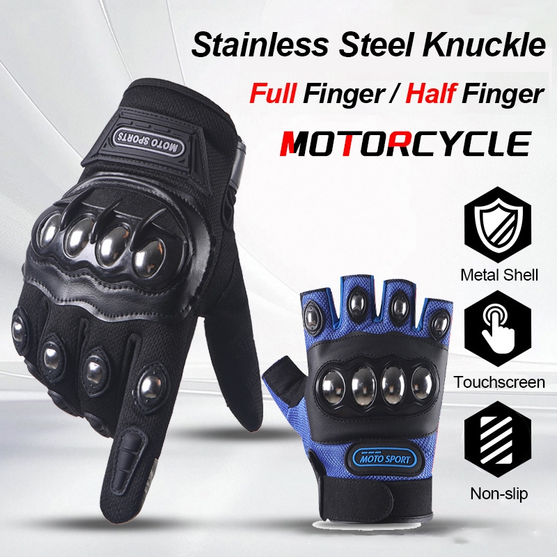 Work Glove Impact - RVS Knuckle Tactische Handschoenen Heren Anti-Slip