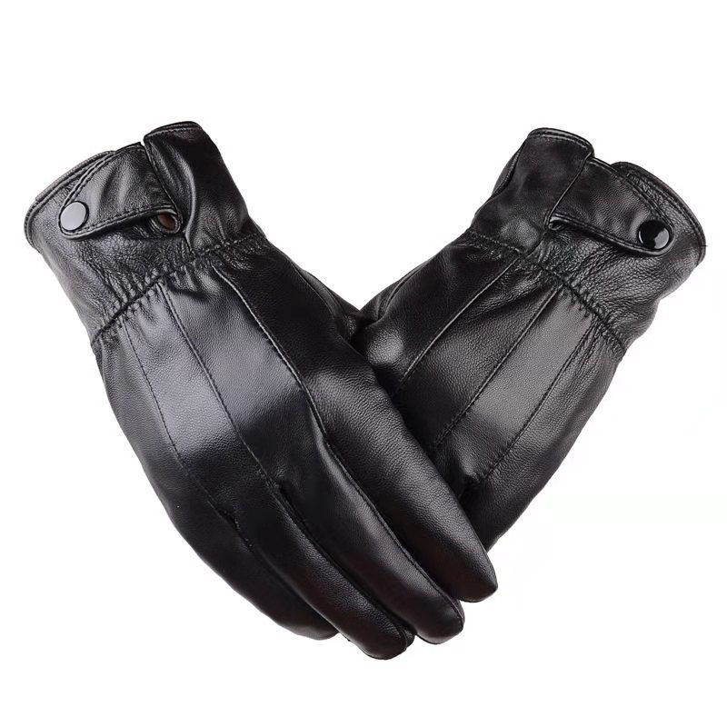 1 Paar Heren Pu Lederen Winter - Leather Driving Glove recensie en prijs