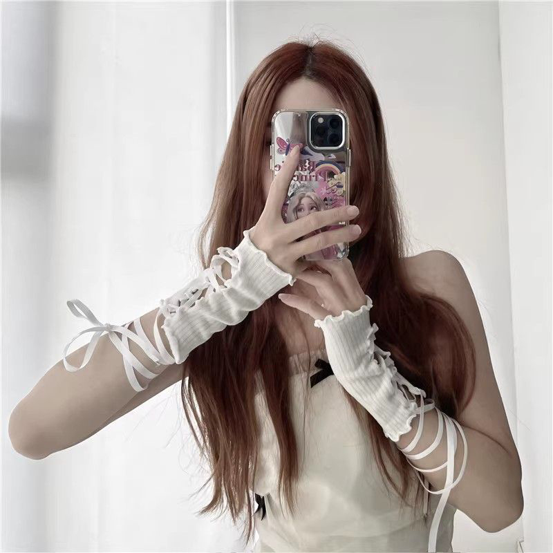 Vrouwen Vingerloze armmouwen m - Fingerless Glove Knit recensie en prijs