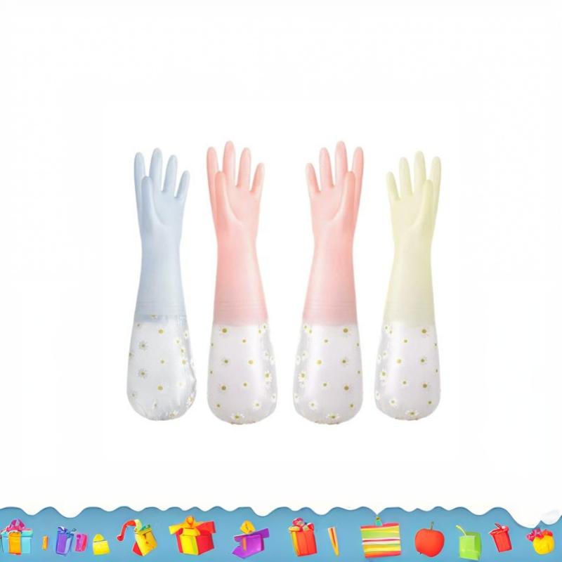 Bloemenpatroon Huishoudelijke  - Rubber Glove Cleaning recensie en prijs