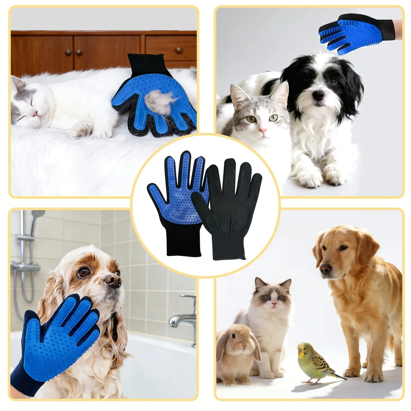 Huisdierhandschoenen, kattenve - Rubber Glove Cleaning recensie en prijs