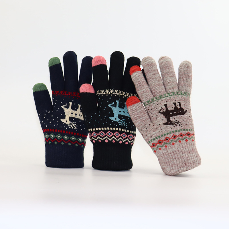 Herfst en winter verdikte touc - Wool Glove Lined recensie en prijs