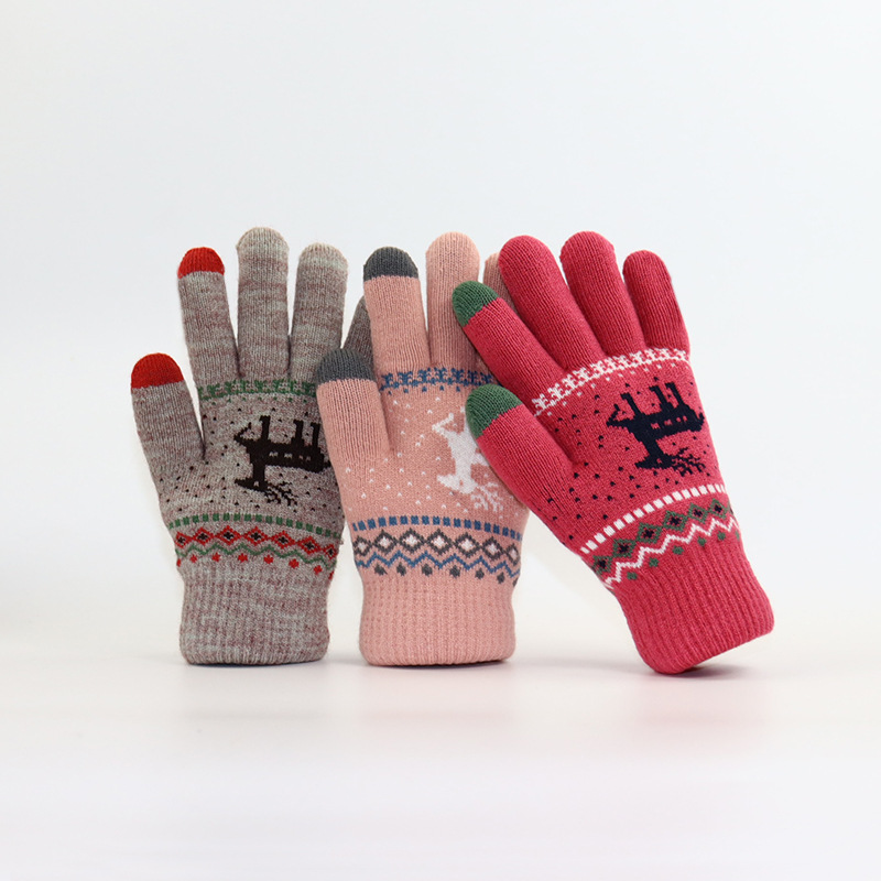 Herfst en winter verdikte touc - Wool Glove Lined recensie en prijs