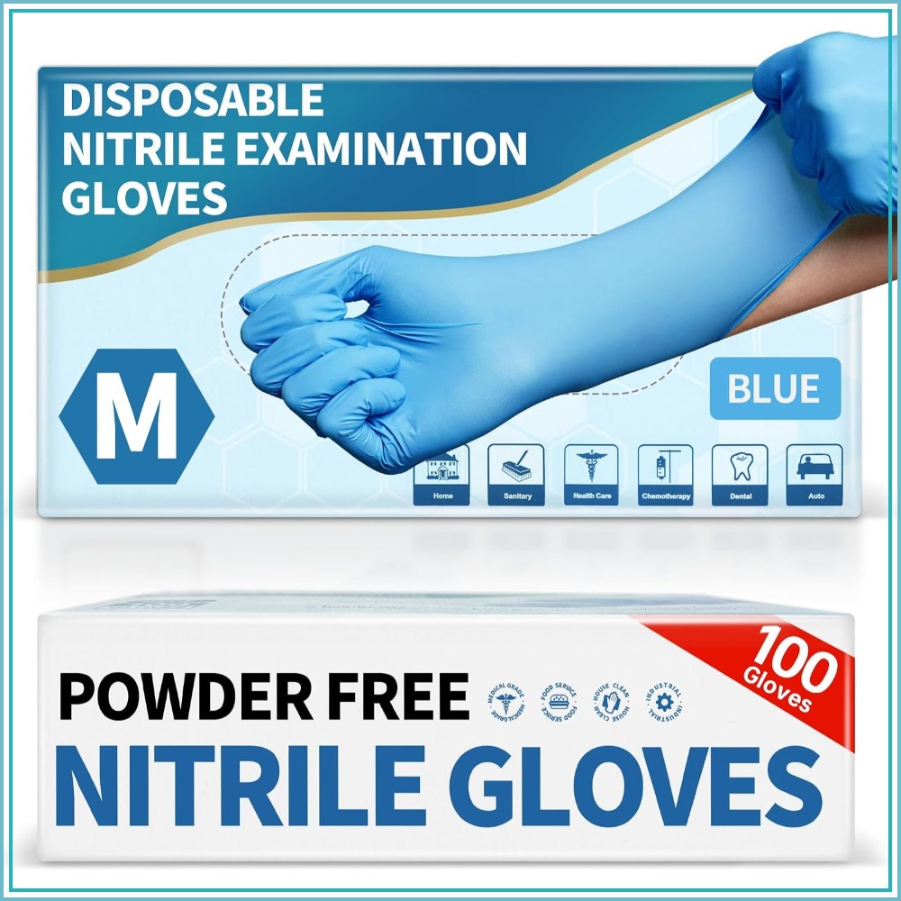 Blauwe Nitril Wegwerphandschoe - Exam Glove Nitrile recensie en prijs
