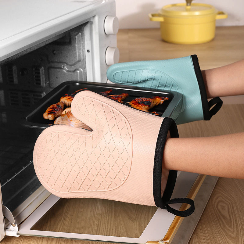 2 stuks warmte-isolatiehandsch - Oven Mitt Silicone recensie en prijs