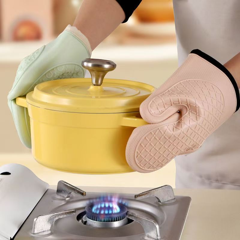 2 stuks warmte-isolatiehandsch - Oven Mitt Silicone recensie en prijs