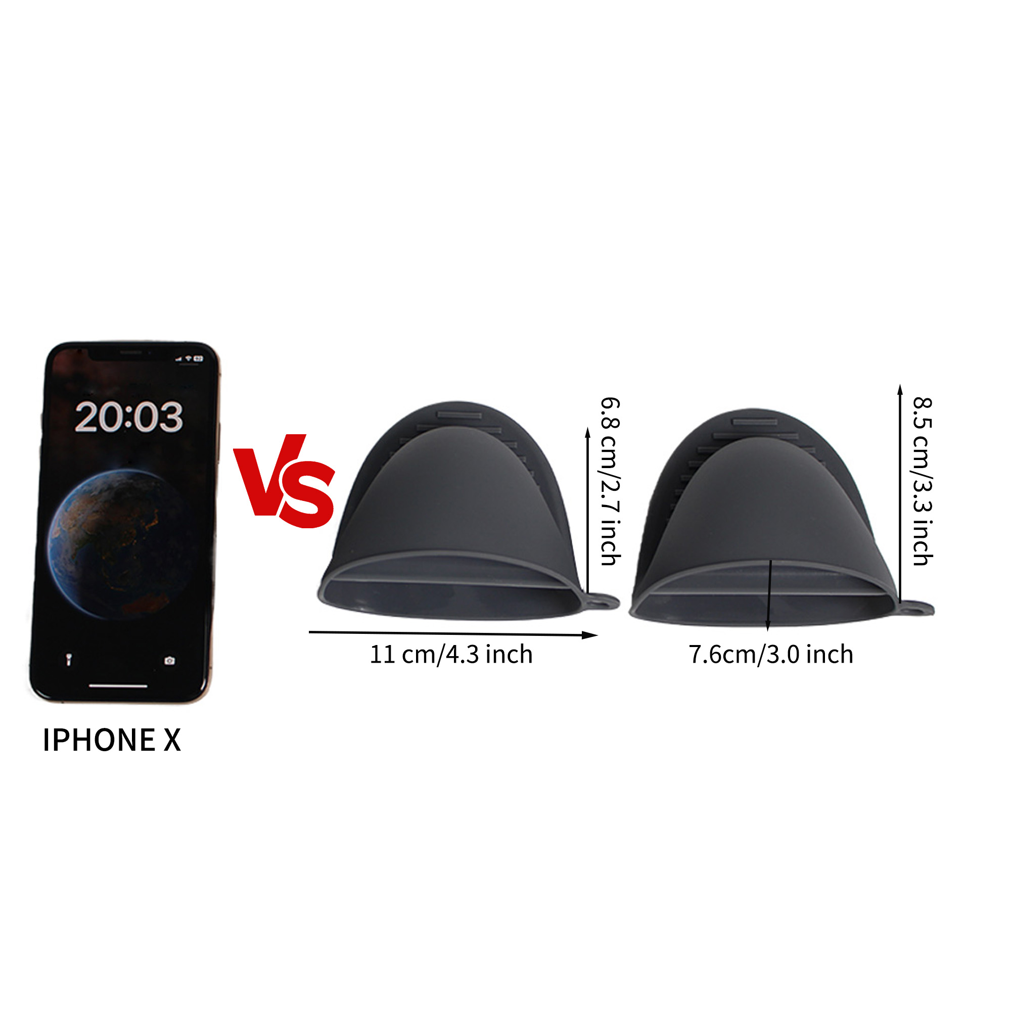 2-pack siliconen ovenwanten pa - Oven Mitt Silicone recensie en prijs