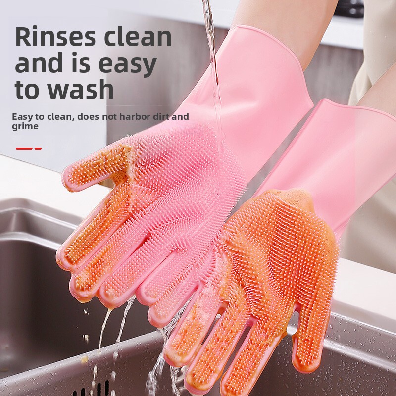 Siliconen afwashandschoenen, m - Dish Glove Rubber recensie en prijs