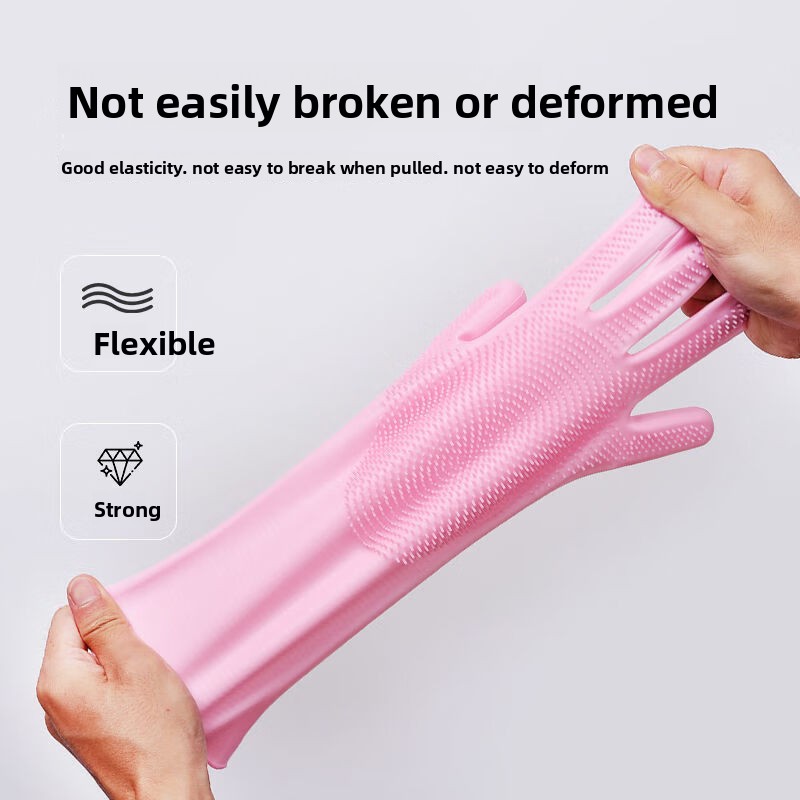 Siliconen afwashandschoenen, m - Dish Glove Rubber recensie en prijs