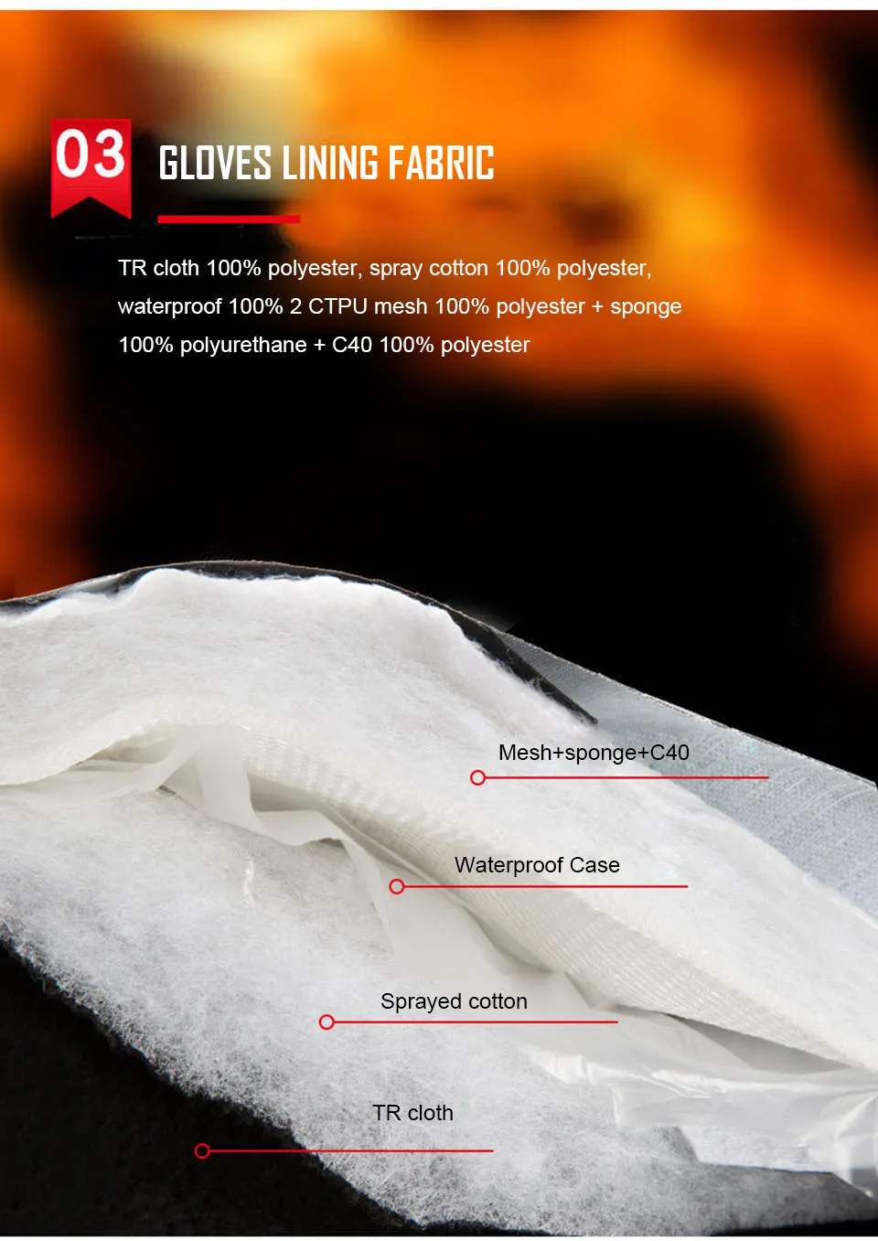 Winter Handschoenen 3M Katoen  - Winter Glove Insulated recensie en prijs