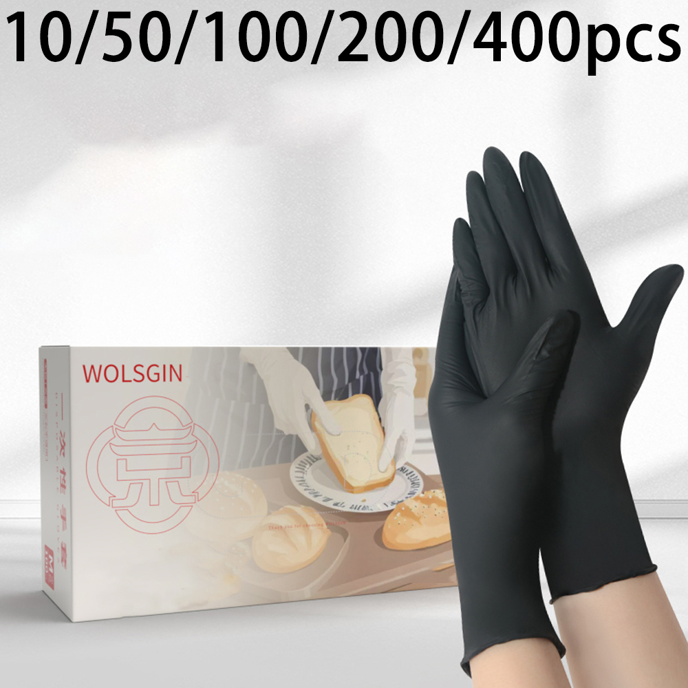 10/50/100/200/400 stuks zwarte - Rubber Glove Cleaning recensie en prijs