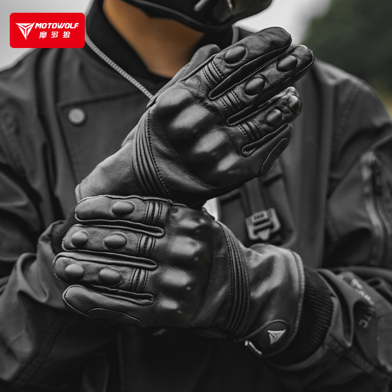 Wintermotorhandschoenen voor h - Motorcycle Glove Knuckle recensie en prijs