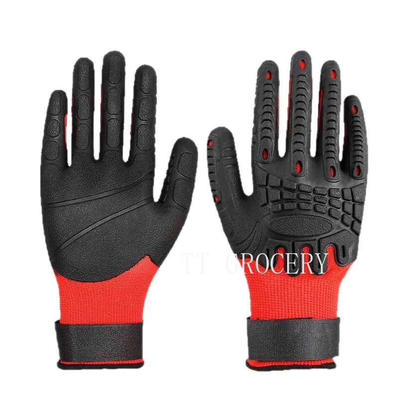 TPE Anti-botsing slagvaste han - Work Glove Impact recensie en prijs