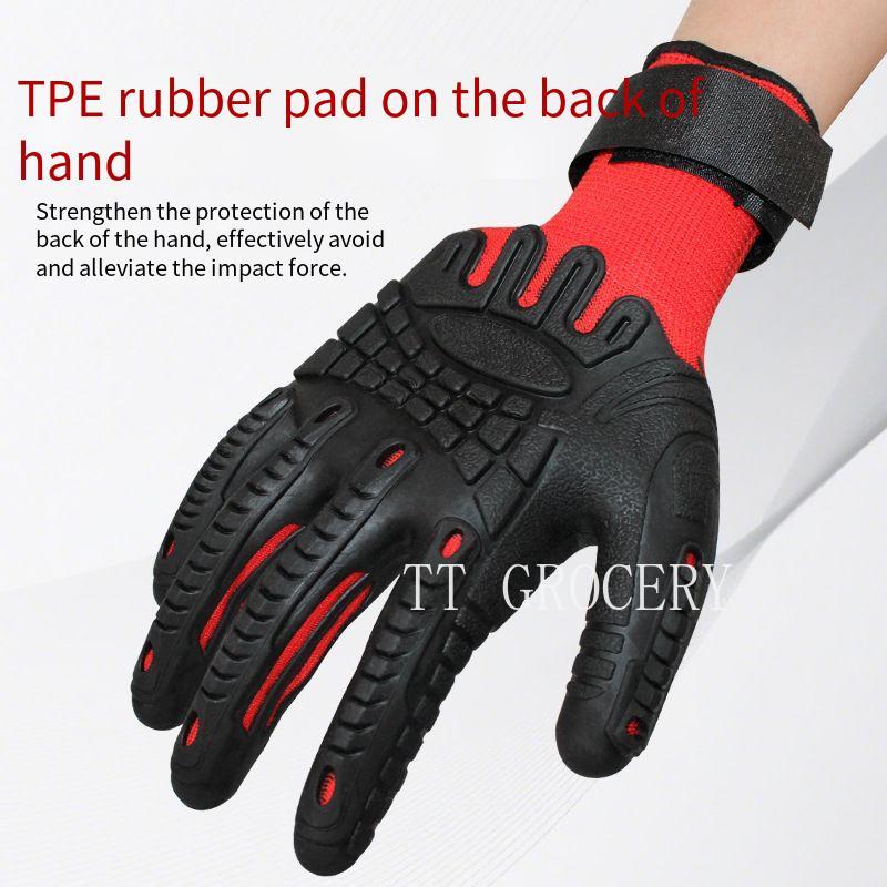 TPE Anti-botsing slagvaste han - Work Glove Impact recensie en prijs
