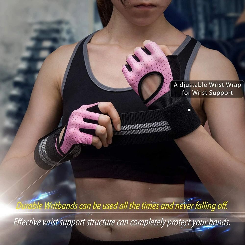 1 paar met polsbandondersteuni - Workout Glove Gym recensie en prijs
