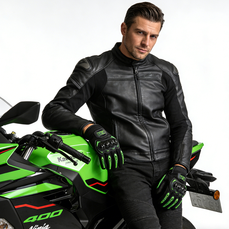 Heren motorhandschoenen Zomer  - Motorcycle Glove Knuckle recensie en prijs