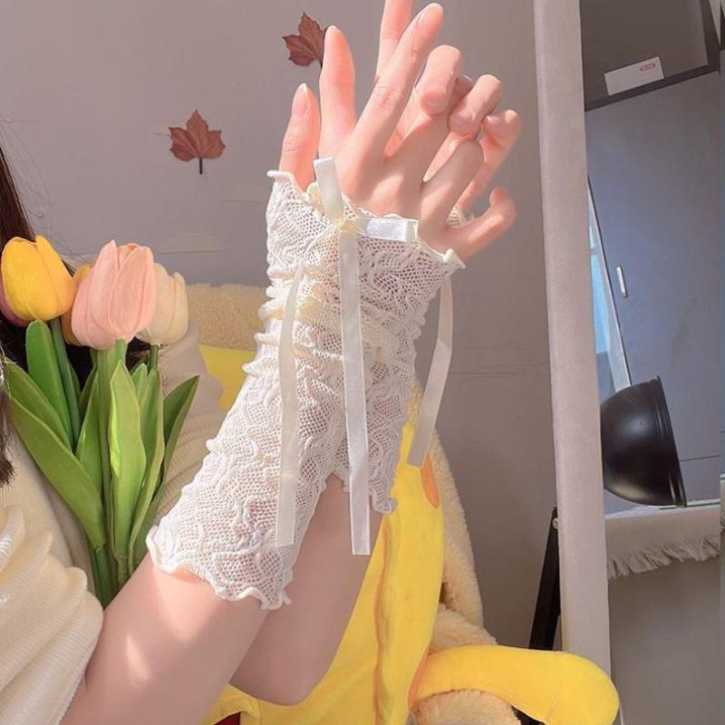 Vrouwen Gothic Mesh Vingerloze - Fingerless Glove Knit recensie en prijs