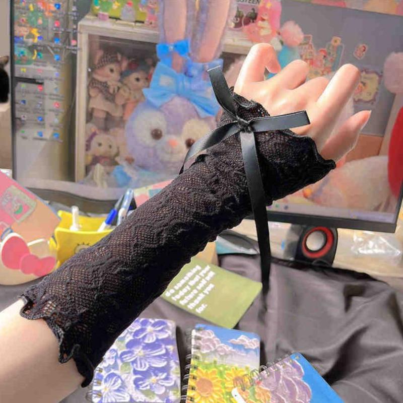 Vrouwen Gothic Mesh Vingerloze - Fingerless Glove Knit recensie en prijs