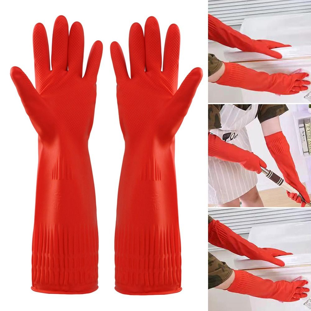 1 Paar Stevige Rubberen Handsc - Dish Glove Rubber recensie en prijs