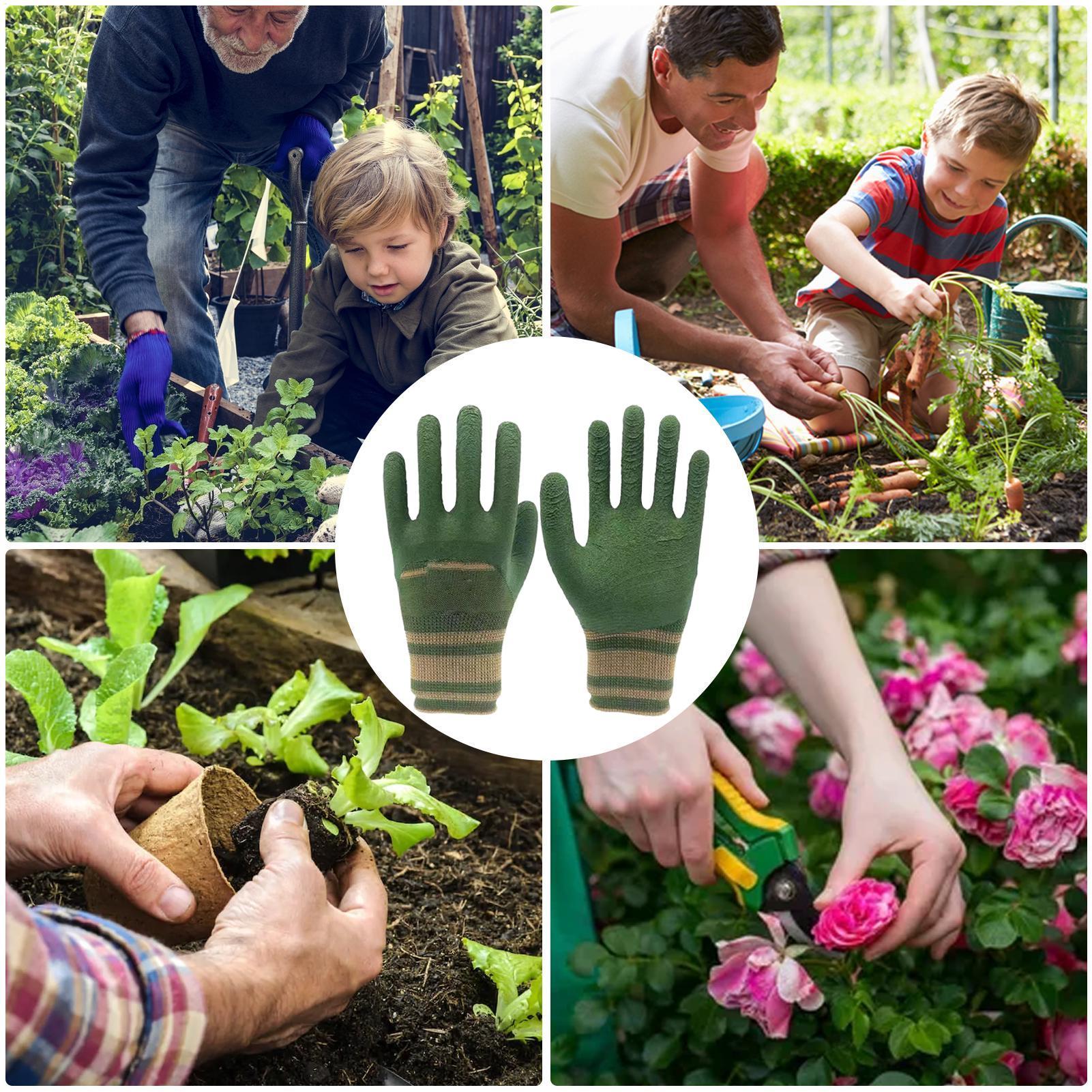 1 paar tuinhandschoenen Rubber - Gardening Glove Waterproof recensie en prijs