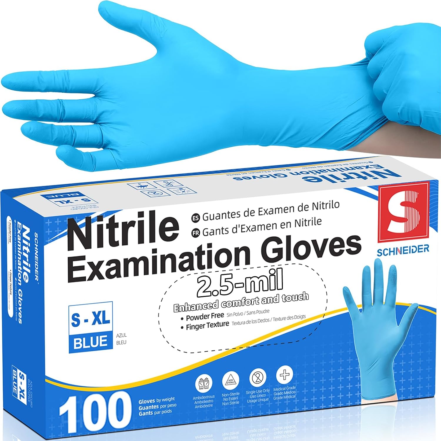 Wegwerp nitril examenhandschoe - Rubber Glove Cleaning recensie en prijs