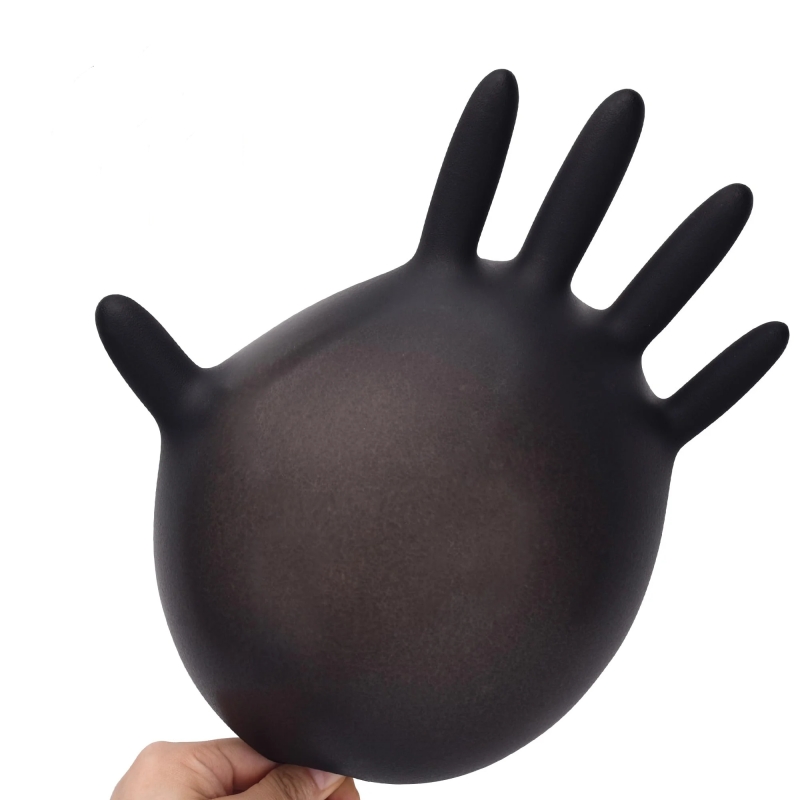 20 STKS Zwarte Wegwerp Nitril  - Latex Disposable Glove recensie en prijs