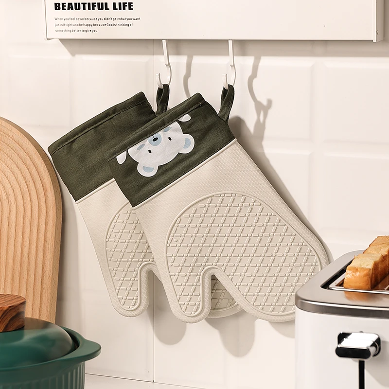 Siliconen warmte-isolatiehands - Oven Mitt Silicone recensie en prijs