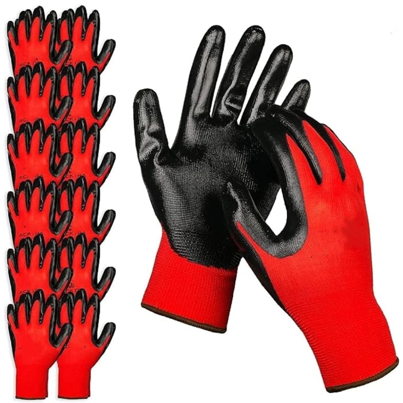 4/20PCS Nitril gecoate veiligh - Nitrile Mechanic Glove recensie en prijs