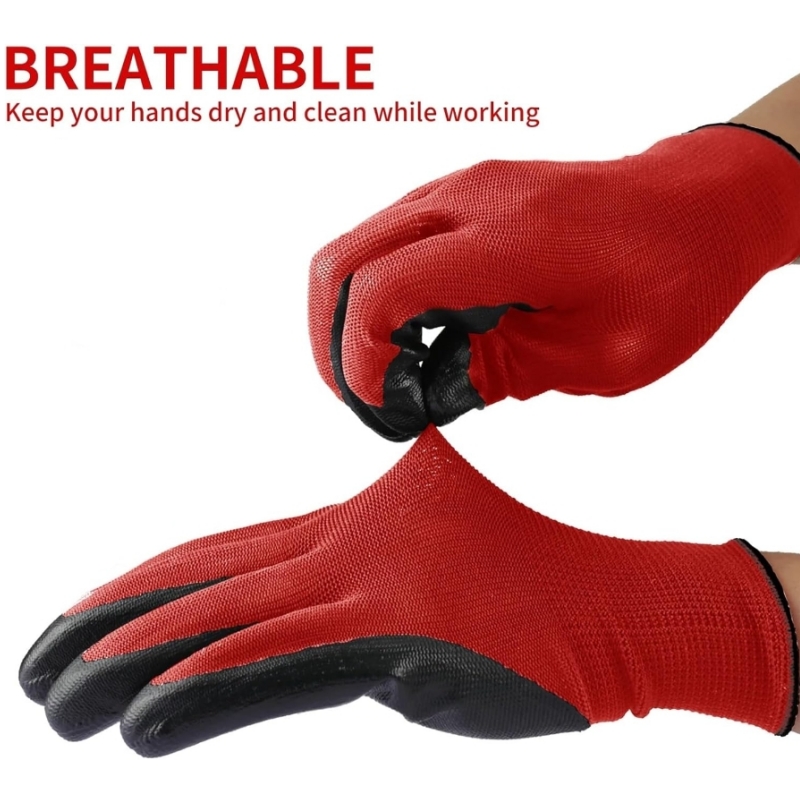4/20PCS Nitril gecoate veiligh - Nitrile Mechanic Glove recensie en prijs